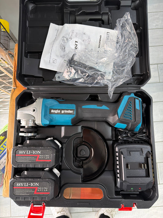 Smerigliatrice 115 2 batterie