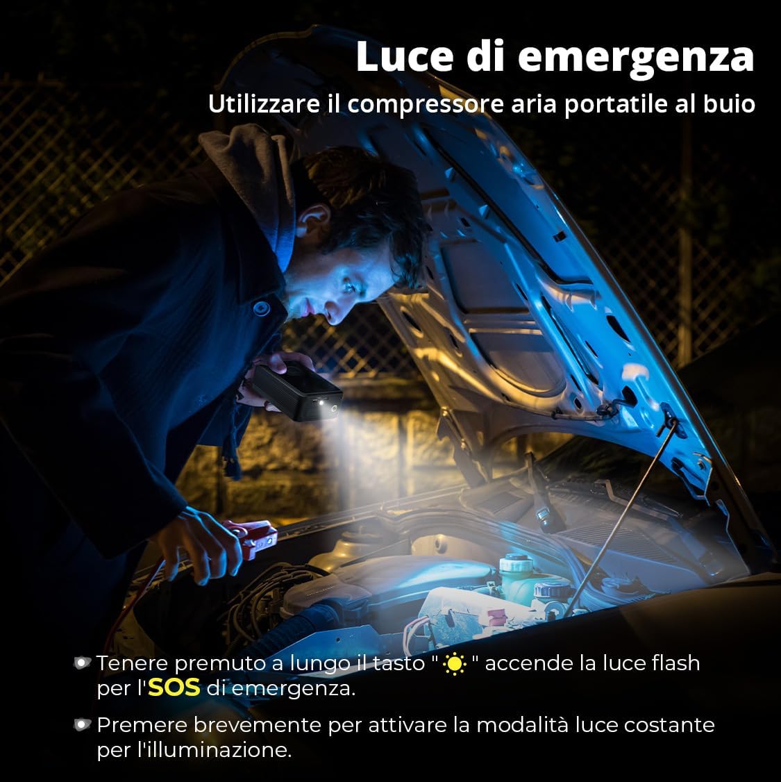 COMPRESSORE AUTO PORTATILE