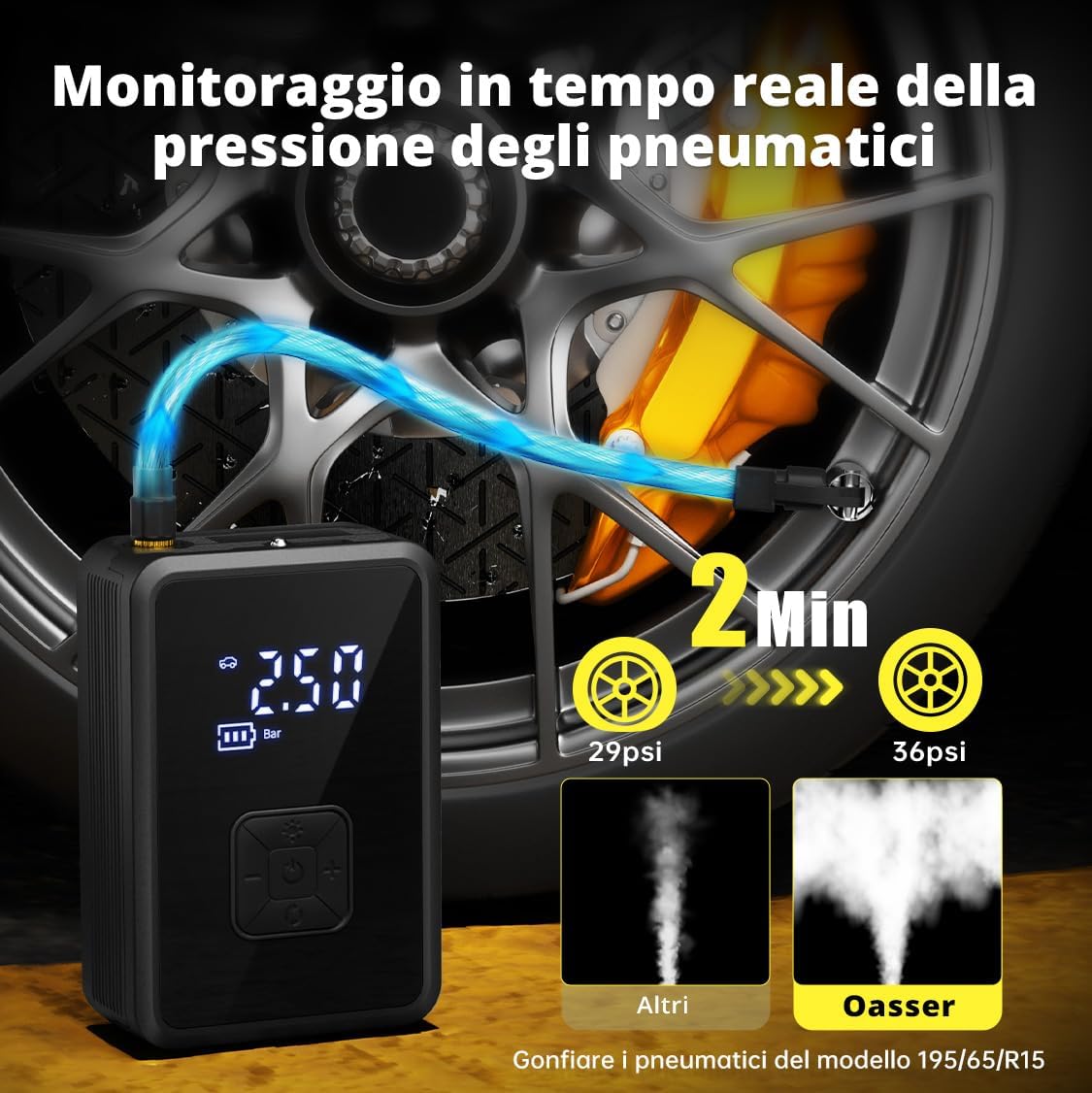 COMPRESSORE AUTO PORTATILE