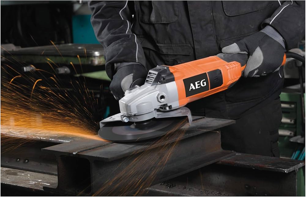 Smerigliatrice angolare 230 mm aeg ws 22-230 dms elettrica 2200w