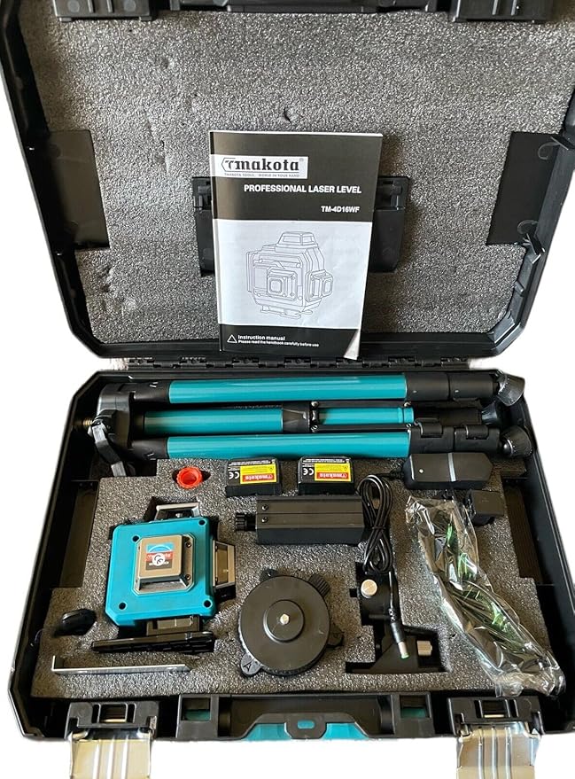 Makota Livella Laser Autolivellante 4D 360º 16 Linee Con App Telecomando