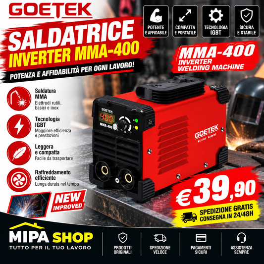 SALDATRICE INCERTER MMA-400A